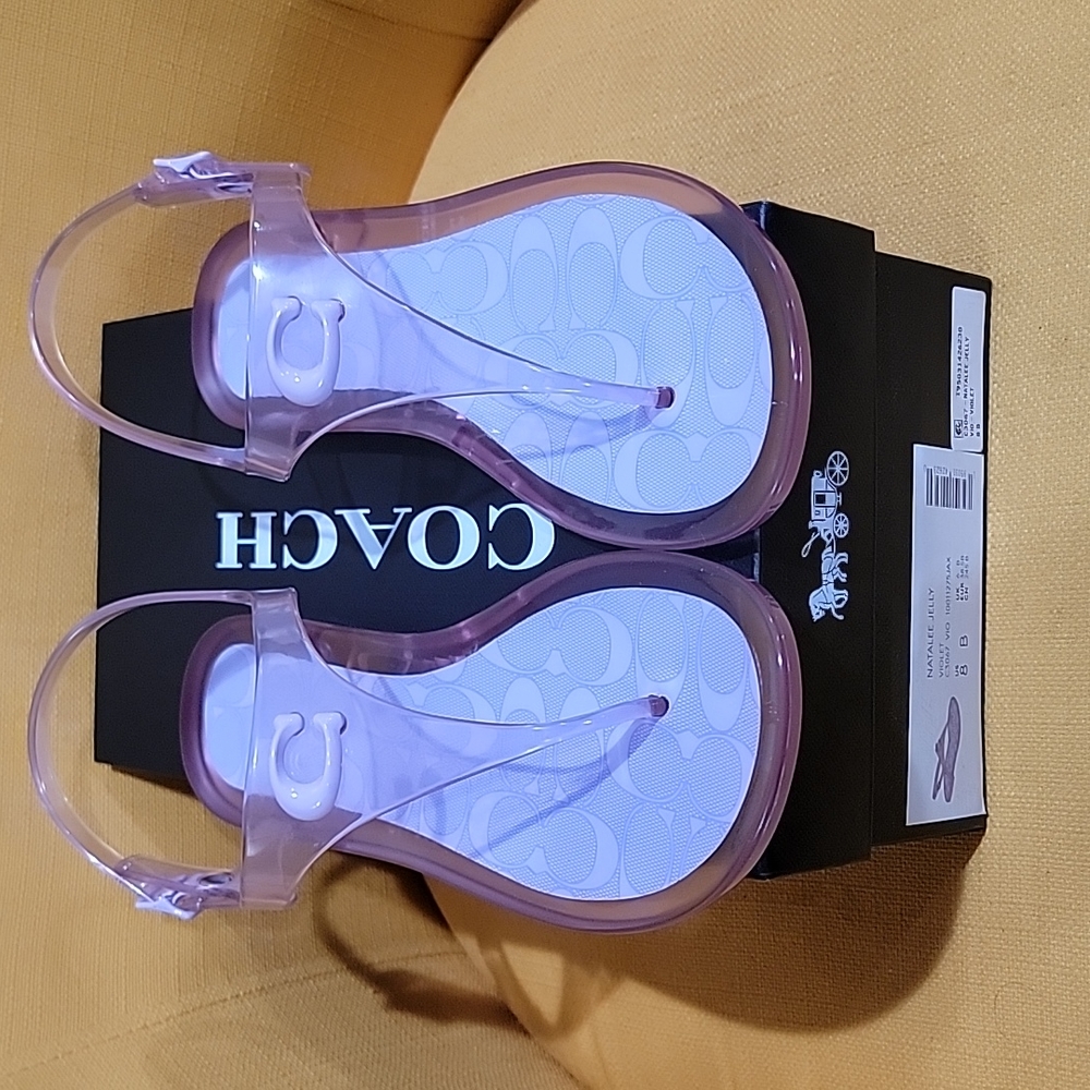 Coach Natalee Jelly sandals
